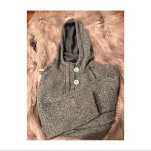 North Face Knitted Sweater with hood